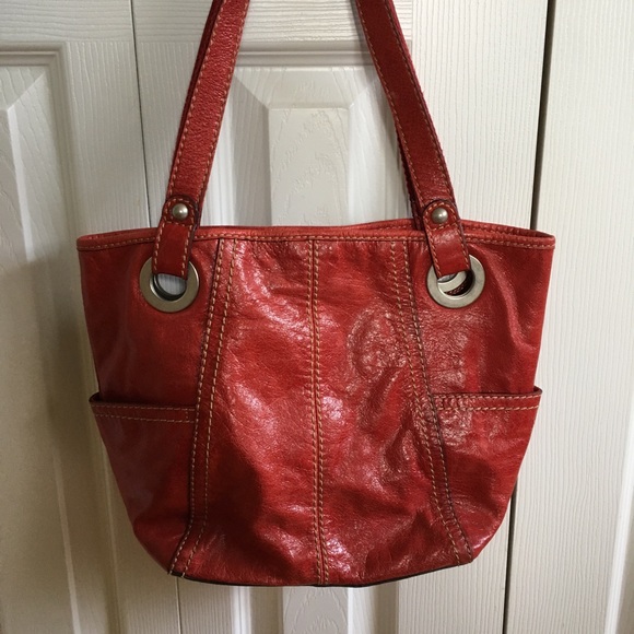 Fossil Handbags - ☘️VTG FOSSIL LEATHER HANDBAG☘️